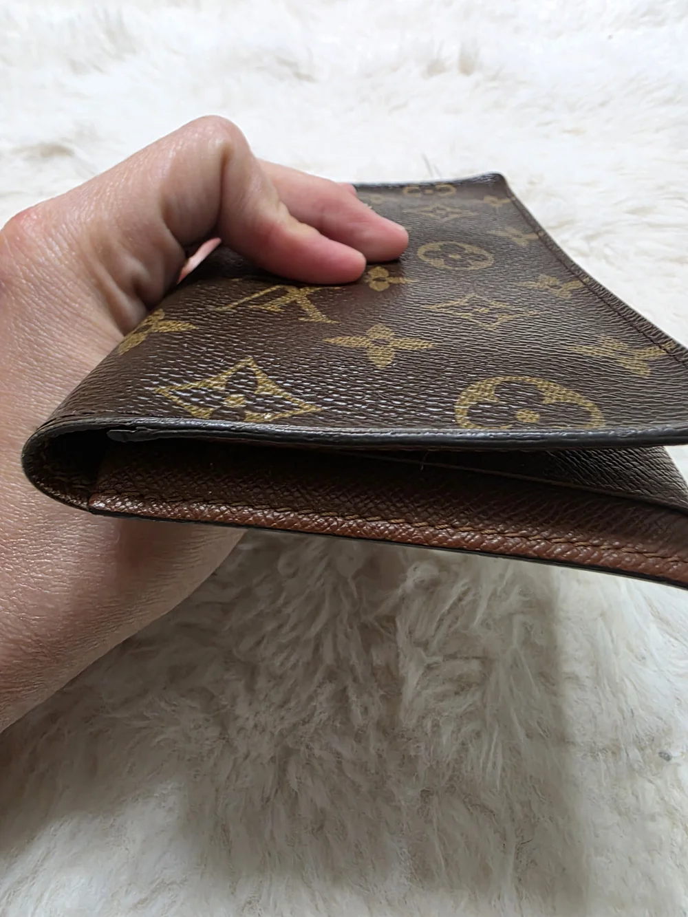 Louis Vuitton Brown Monogram Long Wallet